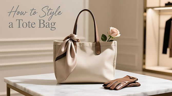 How to Style a Tote Bag