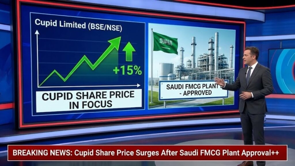Cupid Share Price in Focus After Saudi FMCG Plant Approval++