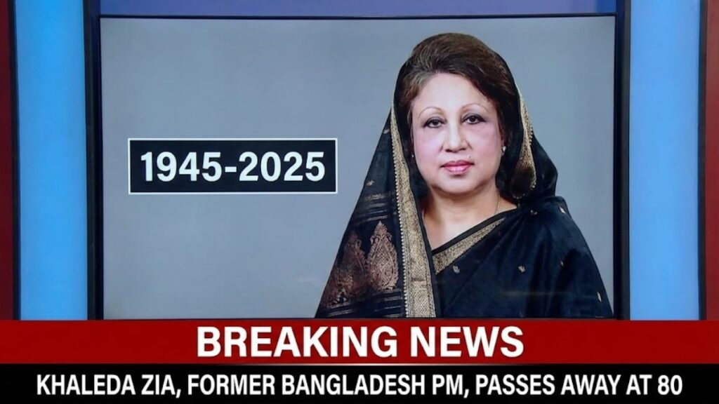 Khaleda Zia, Former Bangladesh PM, Passes Away at 80