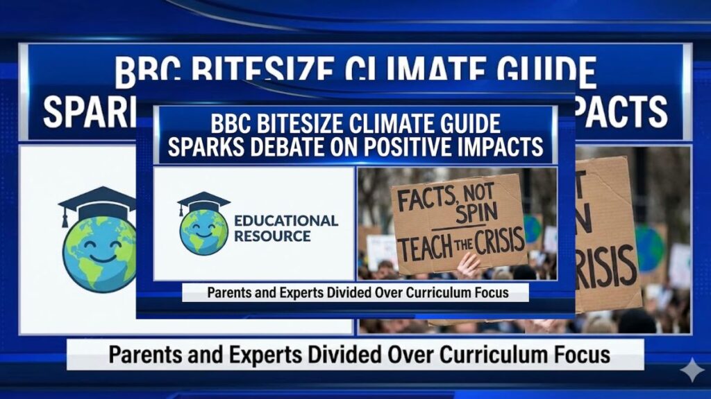 BBC Bitesize Climate Guide Sparks Debate on Positive Impacts