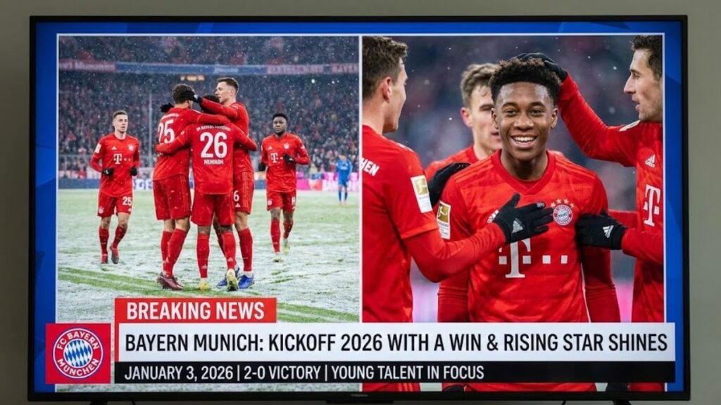 Bayern Munich Kicks Off 2026 with Convincing Win and Rising Star Spotlight