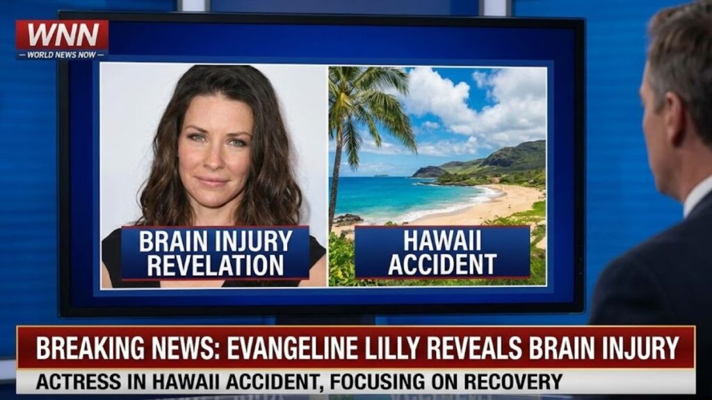 Evangeline Lilly Reveals Brain Injury After Hawaii Accident