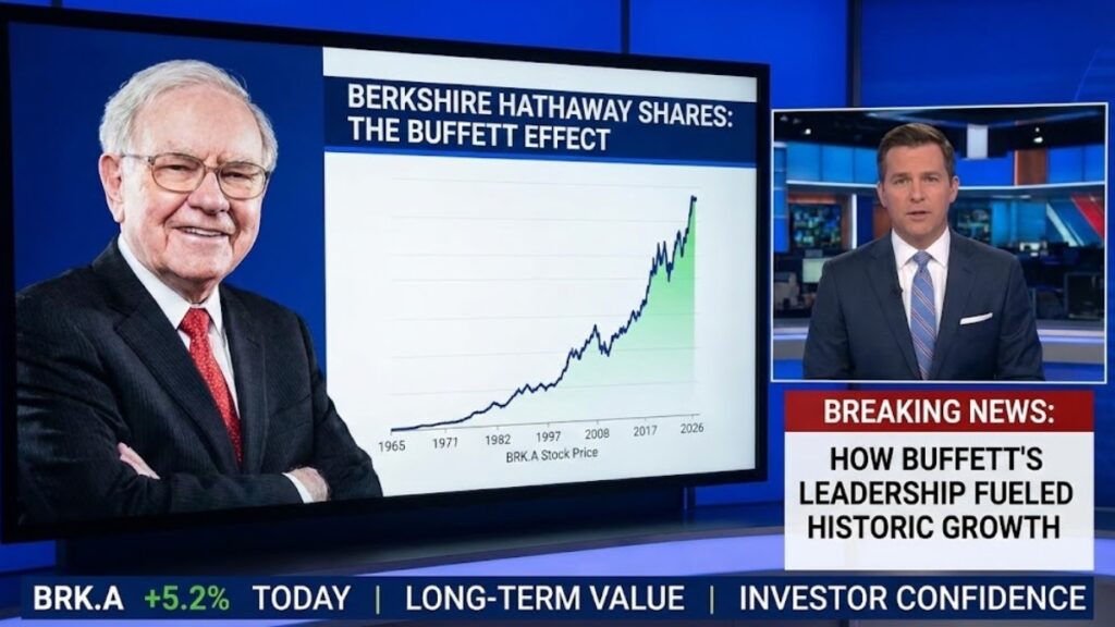 How Berkshire Hathaway Shares Soared Under Warren Buffett’s Leadership