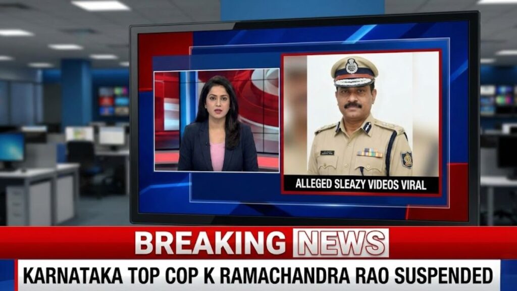 Karnataka top cop K Ramachandra Rao suspended after alleged sleazy videos go viral