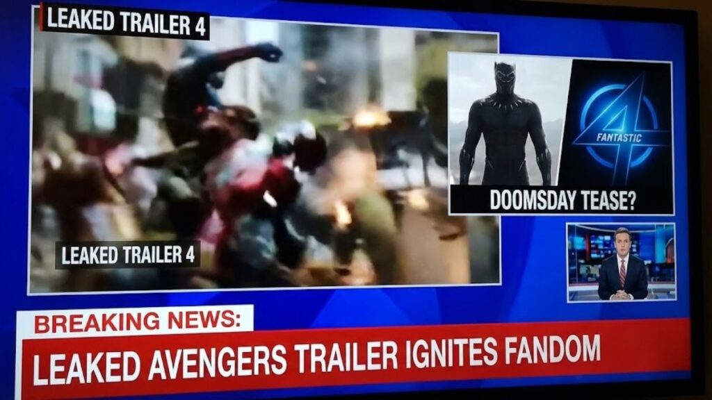 Leaked Trailer 4 Heats Avengers Doomsday, Panther, F4 Tease