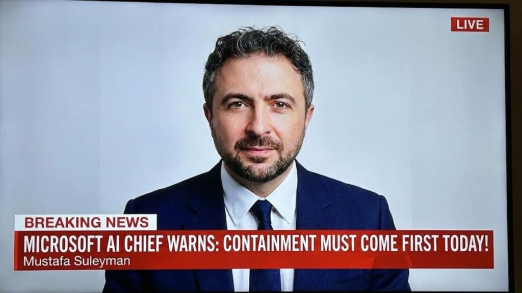 Microsoft AI Chief Warns Containment Must Come First Today!