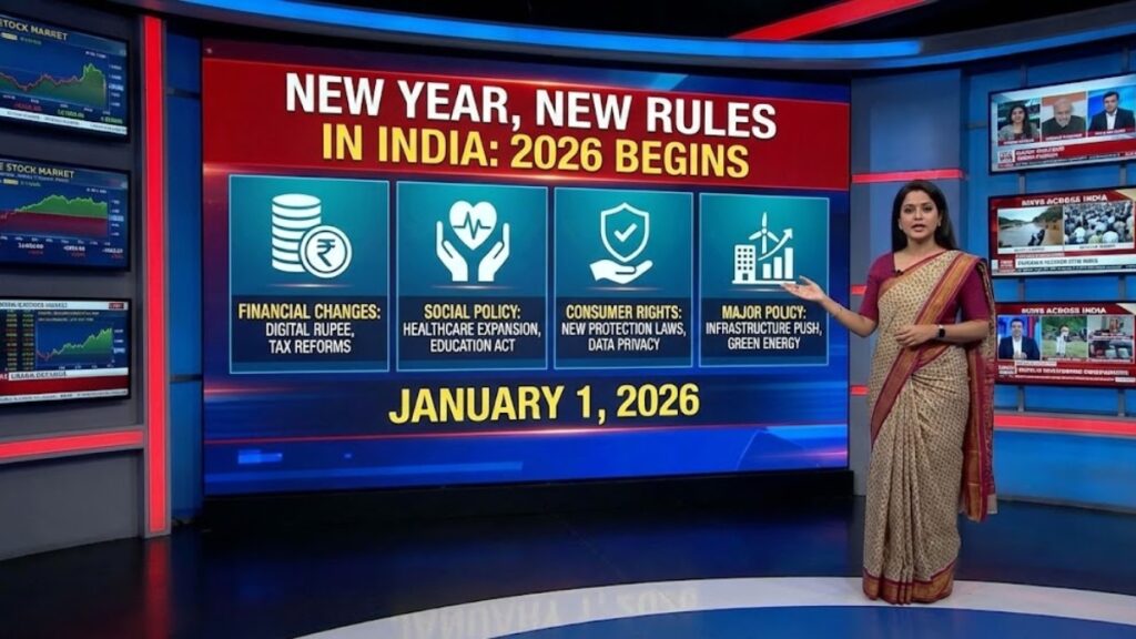 New Year, New Rules in India Major Policy, Financial, Social and Consumer Changes as 2026 Begins