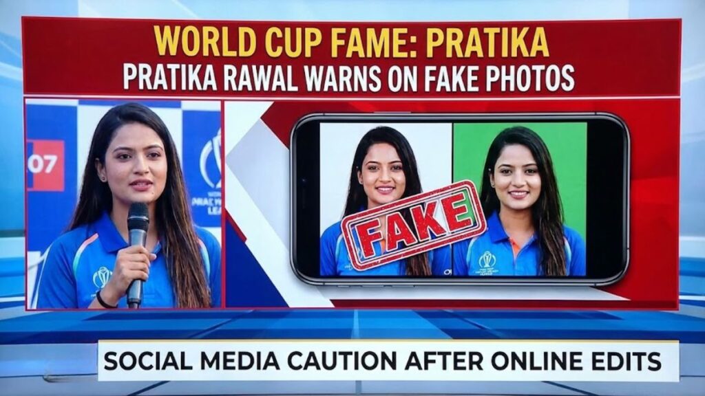 Pratika Rawal Warns on Edited Photos After World Cup Fame WC