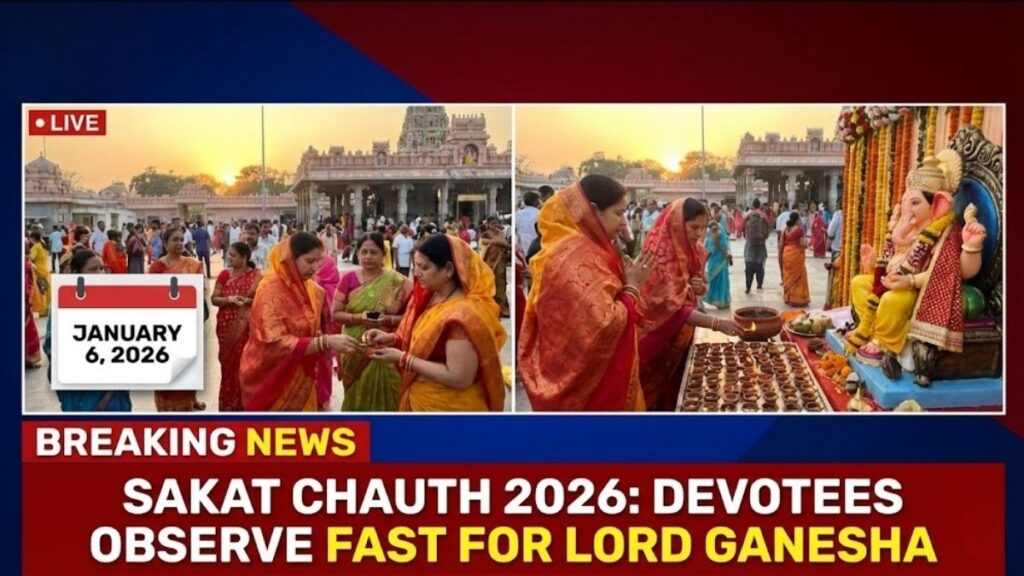 Sakat Chauth 2026 Devotees Observe Fast for Lord Ganesha