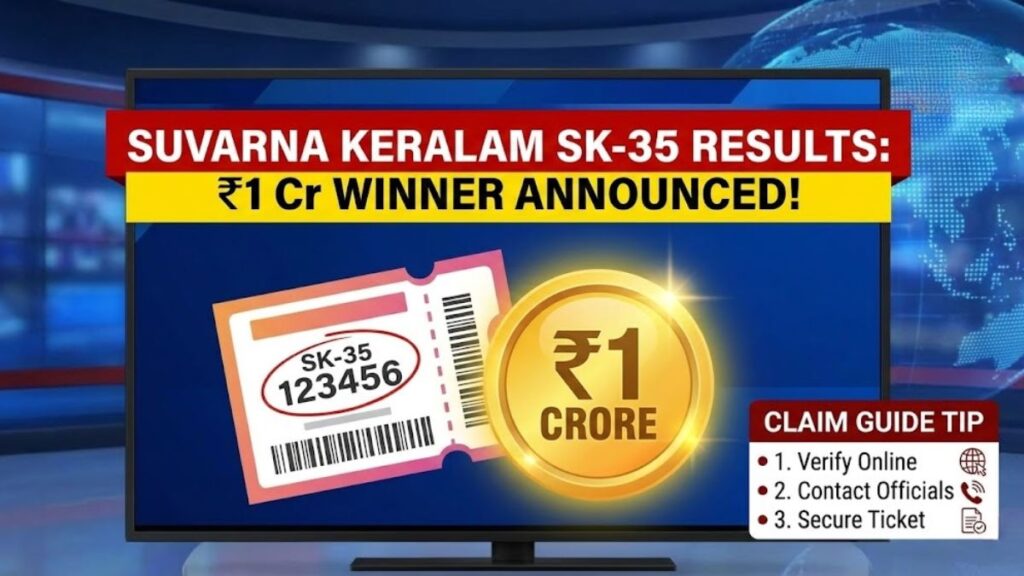 Suvarna Keralam SK-35 Results ₹1 Cr Winner, Claim Guide Tip