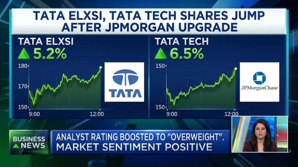 Tata Elxsi, Tata Tech Shares Jump After JPMorgan Upgrade Now
